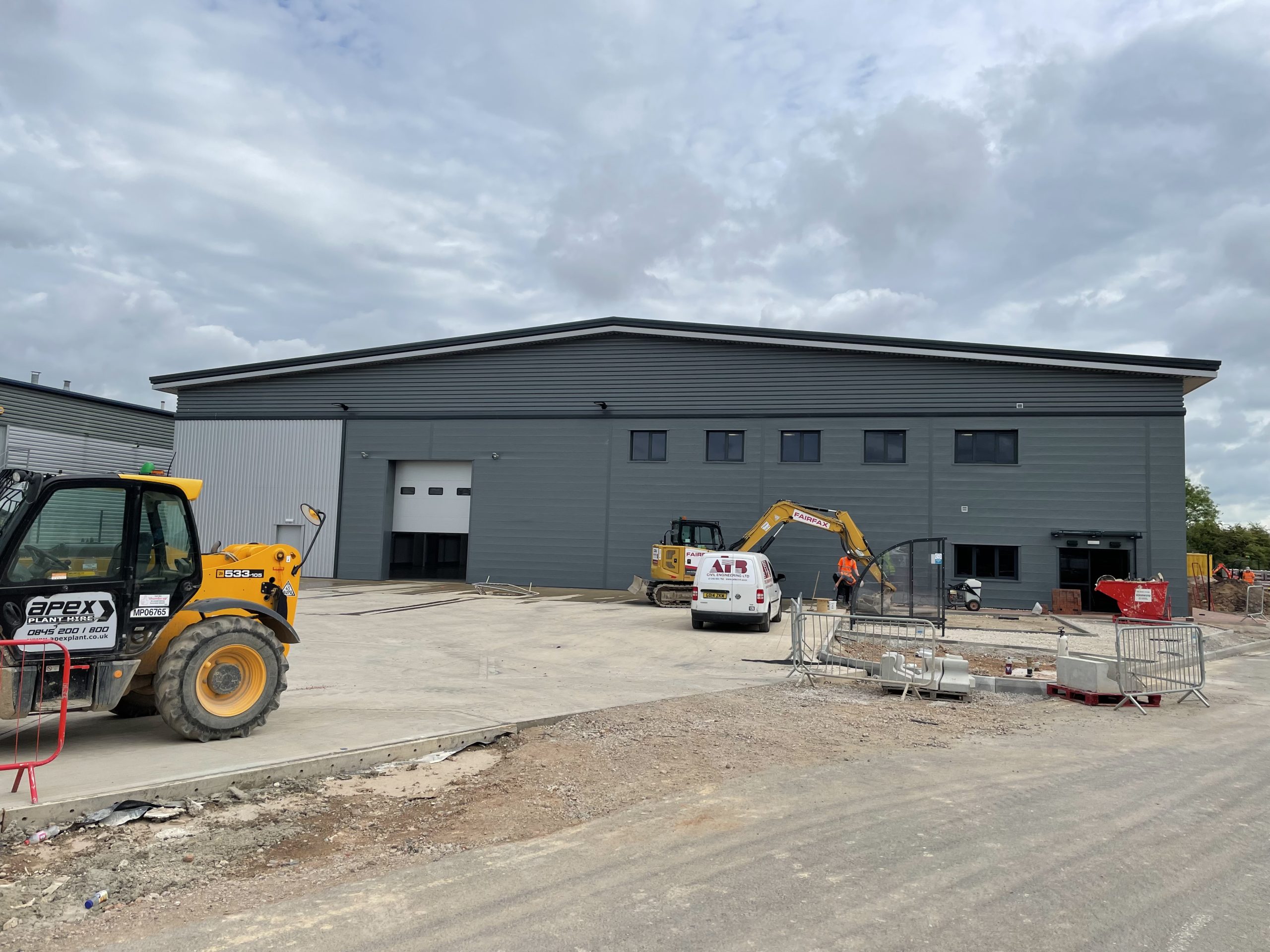 J4 Security Systems engineers installing security equipment